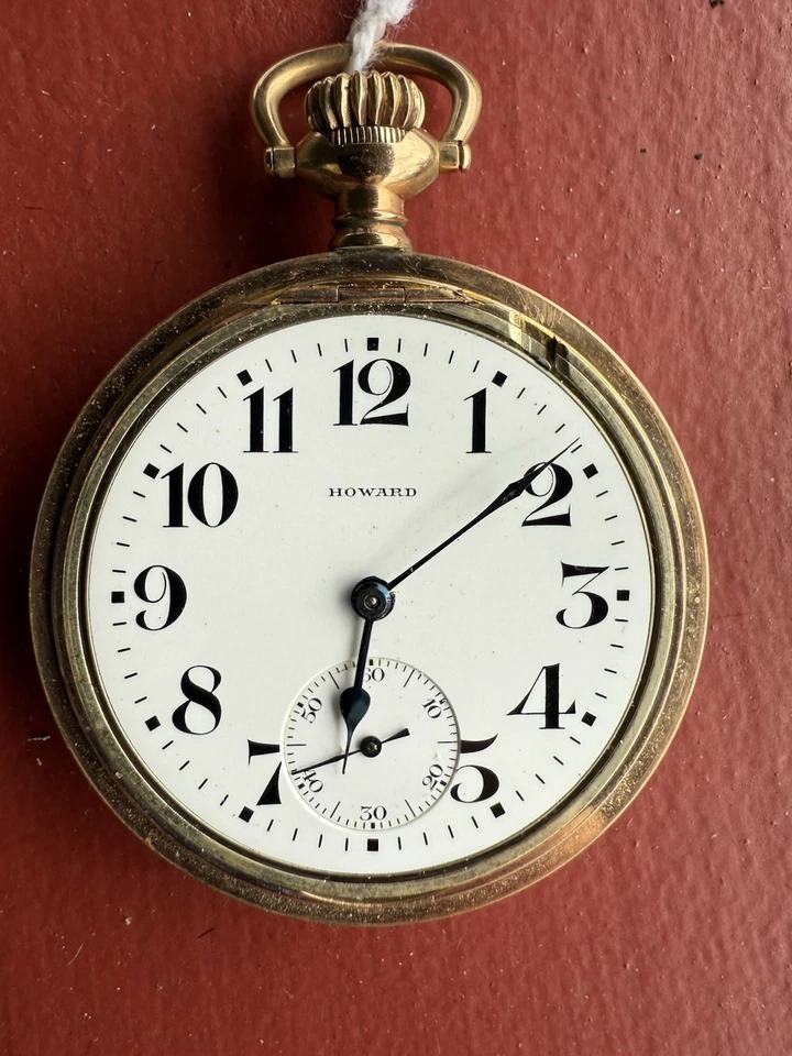 E. Howard Pocket Watch 16 Size Series 11 Original Case 21 Jewel - Image 2 of 4