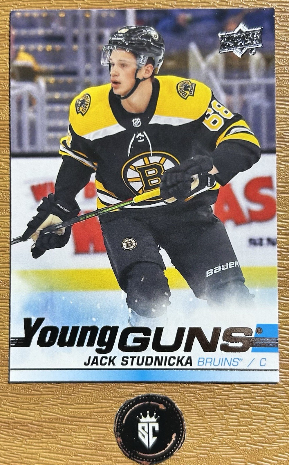 Jack Studnicka 2019-20 Upper Deck Series 2 Young Guns Rookie #473 Boston Bruins