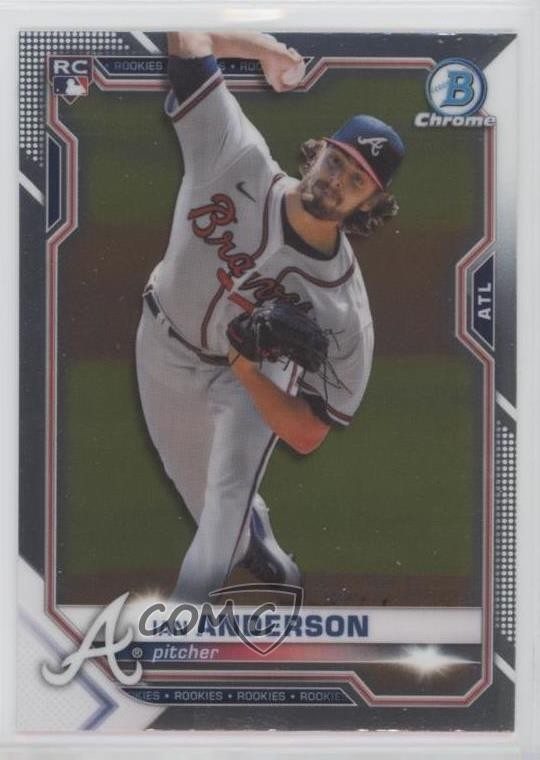 2021 Bowman Chrome Ian Anderson #76 0o6v