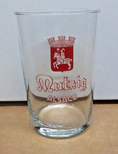 VERRE  ANCIEN  BIERE BRASSERIE MUTZIG ALSACE