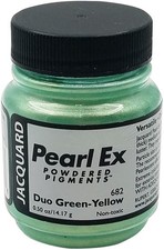 Jacquard Pearl Ex Powdered Pigment .5oz-Duo Green-Yellow