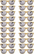 20 Pairs Bulk Sunglasses for Adult Retro 70s 90s Cheap Glasses