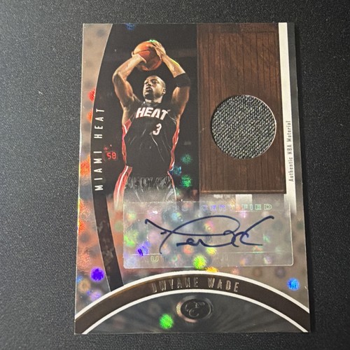 2006-07 Bowman Elevation - Executive Level Auto Game Worn Patch Dwyane ...