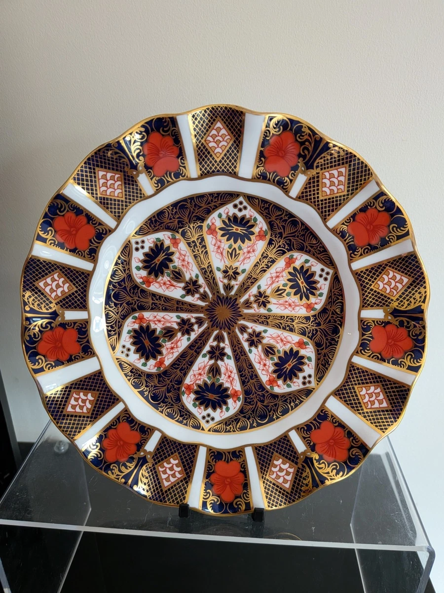 Crown Derby Plate 1128 in Royal Crown Derby Decorative