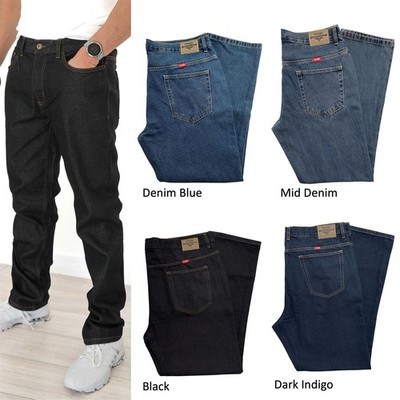 Wrangler Herren Jeans Straight Leg Regular Fit Classic Blau Schwarz Meliert 79,99£