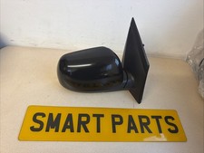 Kia Picanto MK2 Drivers Side Manual Wing Mirror In Black