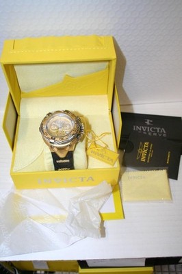 Invicta Reserve Thunderbolt #21366 54.5mm 500m Mint Never Worn Collector's Piece