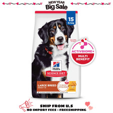Hill's Science Diet Large Breed Adult Dog Food Chicken  Barley 15lb