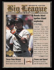 Upper Deck 2001 Upper Deck #BB1 Barry Bonds San Francisco Giants Big League Beat