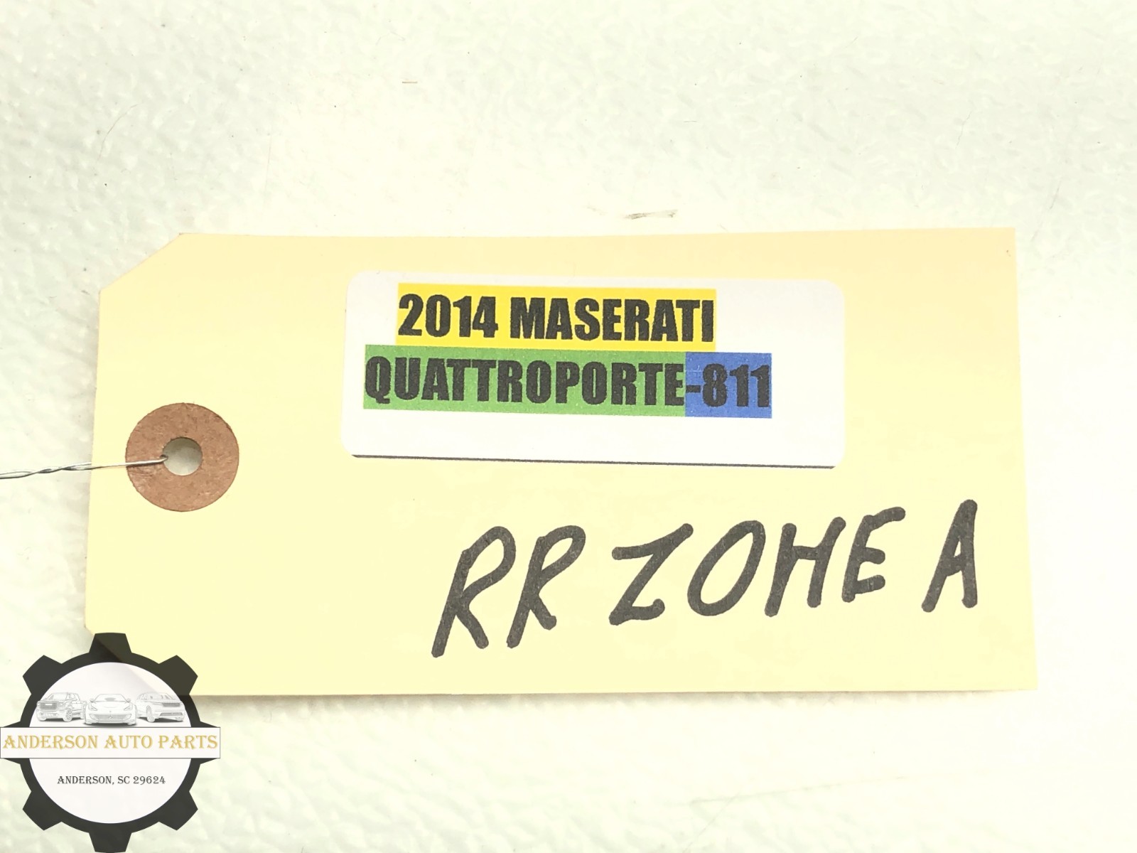 2014-2018 MASERATI QUATTROPORTE RIGHT PASSENGER REAR UPPER SEAT CUSHION PAD OEM