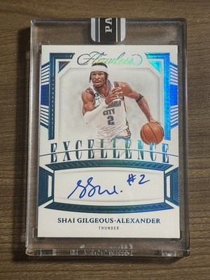 2022 Flawless Shai Gilgeous-Alexander PLATINUM AUTO Excellence Black Box 1/1