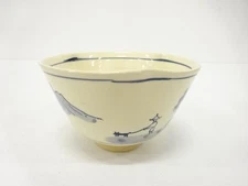 7618570: JAPANESE TEA CEREMONY / TEA BOWL CHAWAN / SCENERY