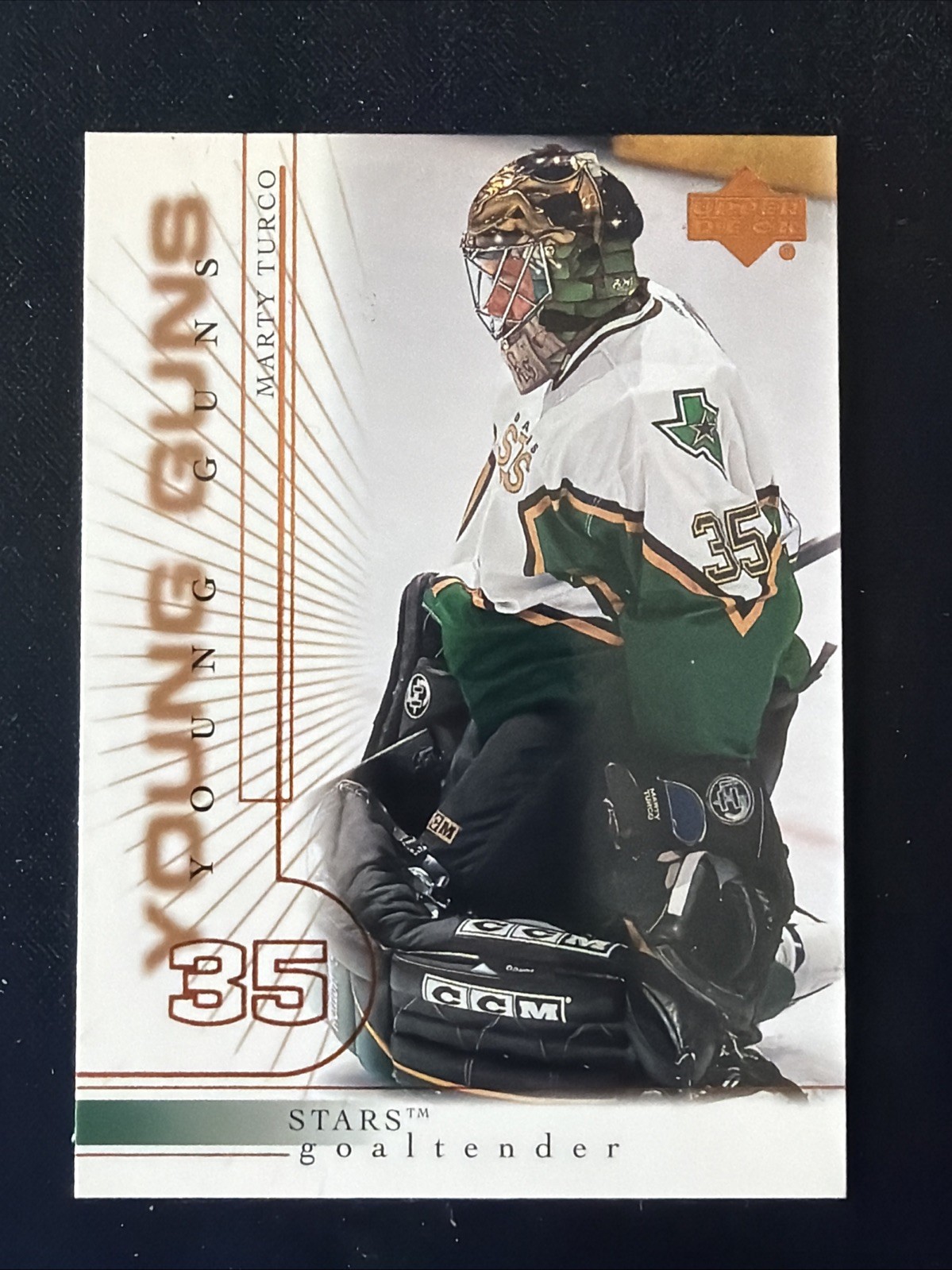 2000-01 Upper Deck #428 Marty Turco Young Guns