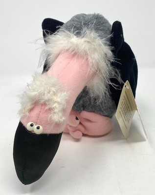 7'' Vtg 1987 Hallmark Rutherford B. Buzzard Animal Plush Gag Gift Retirement NOS