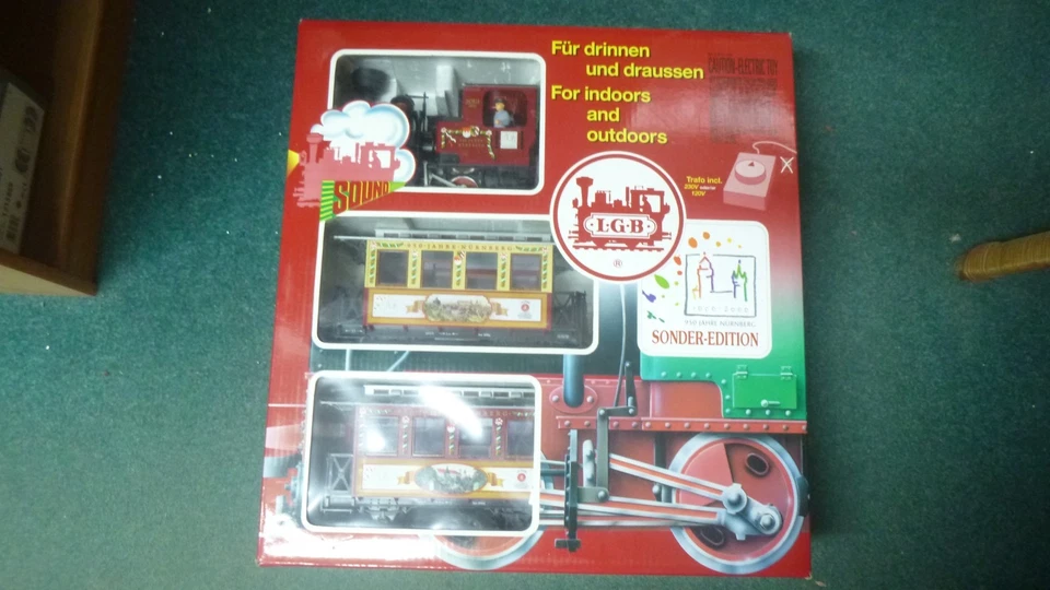 LGB Grossbahn Set 70950 950 Jahre Nürnberg Sonder Edition Sound und Rauch(art.B)