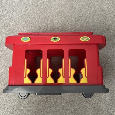Mr Mister Rogers DANIEL TIGER Neighborhood Talking Moving TROLLEY Red Toy truck