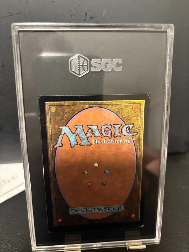 Portal Three Kingdoms Lu Xun  Scholar General rare SGC 9.0 Magic MTG P3K #48 - Image 2 of 2