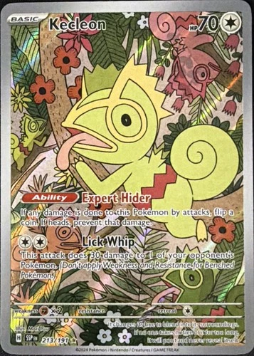 Kecleon 213/191 Surging Sparks Illustration Rare Holo NM