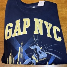 GAP KIDS DC Comics BATMAN Sweatshirt Pullover Size Large 10 