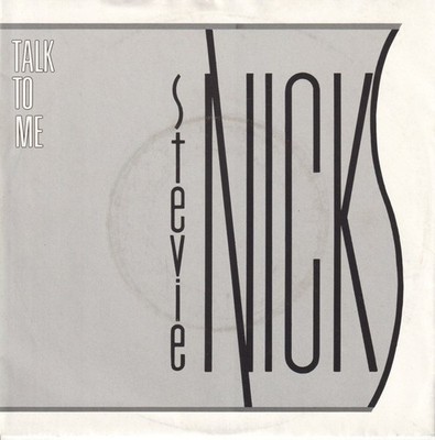 Stevie Nicks Talk To Me 7'' Vinyl Deutschland Parlophone 1985 Pic Sleeve 2009737