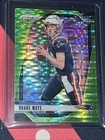 2024 Panini PRIZM Drake Maye Rookie Green Hyper PRIZM #329  Super Minty!!!!