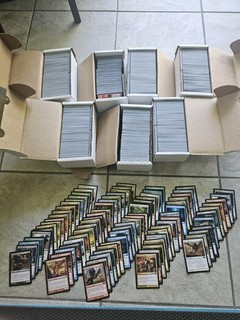 Enorme collezione Magic The Gathering. Oltre 4.200 Carte Magiche Mtg