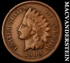 1909 Indian Head Cent- Semi Key Better Date No Reserve #J2160