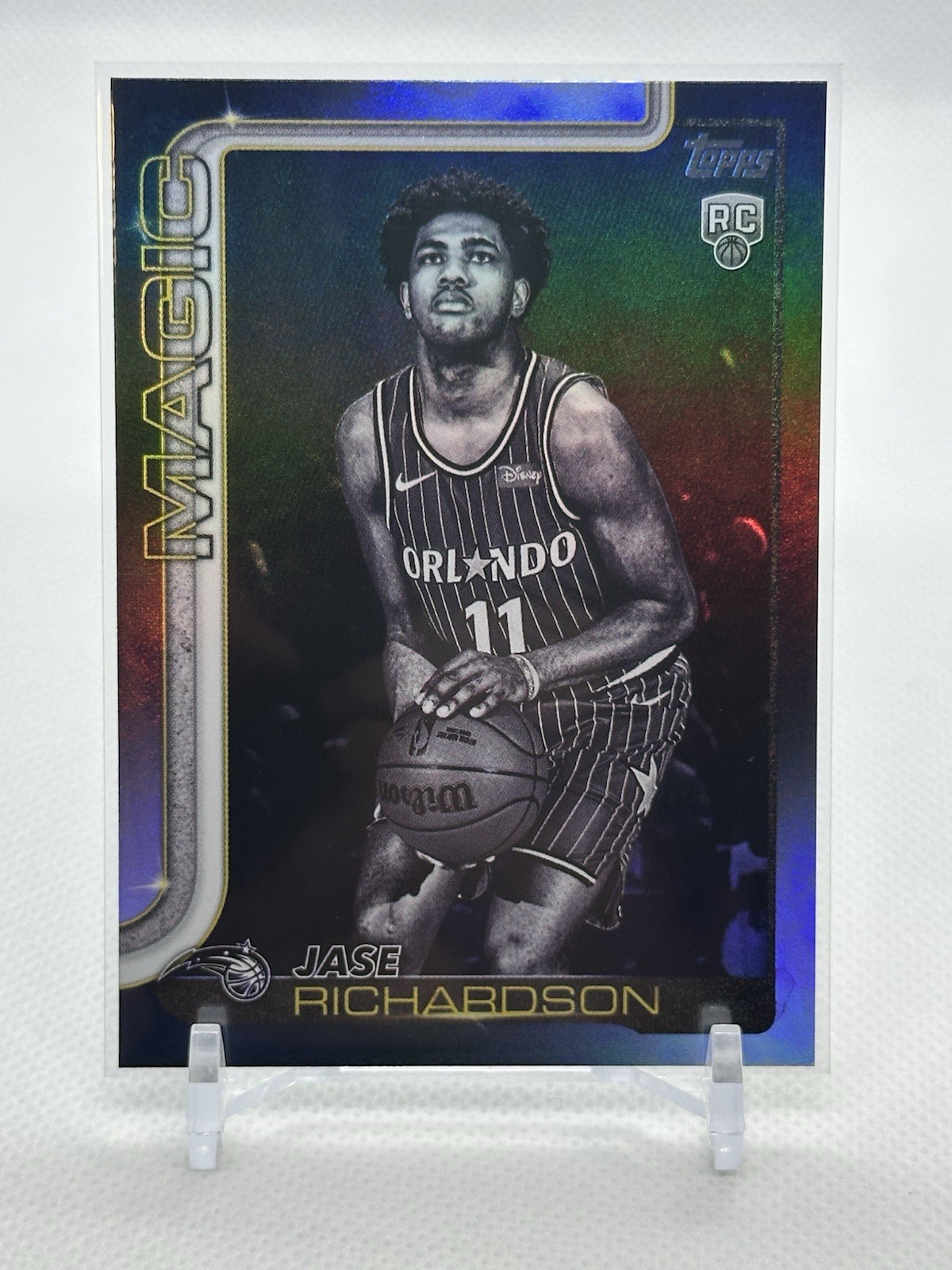 Jase Richardson Blackout 2025-26 Topps Black Friday Exclusive Rookie #225 (RC)