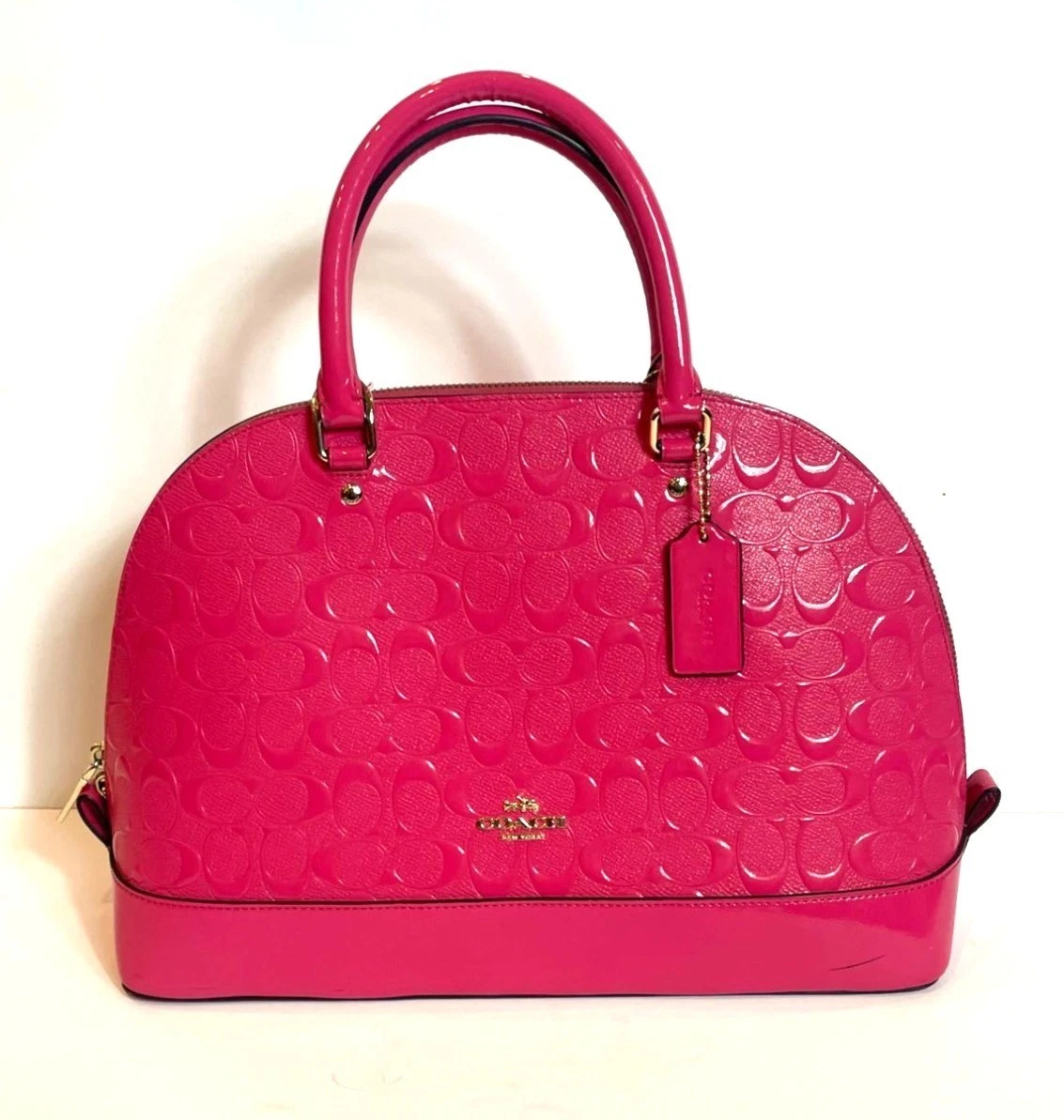 Coach Pink Satchel Bags & Handbags for Women for sale | eBay