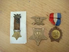 1913 GETTYSBURG 50TH ANNIVERSARY REUNION BADGE /GAR  MEDALS LOT