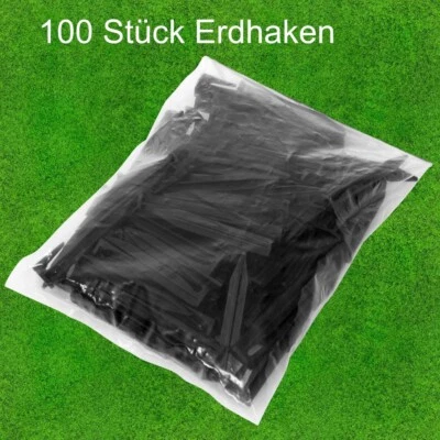 Husqvarna Erdhaken Erdspieße Nägel für Mähroboter Befestigung Kabel 100 Stück