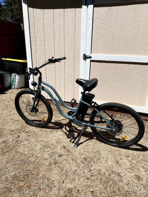 Murf Pax Step Thru ebike - Coral - 2020 - Used - Low Mileage - UL 2849 Certified