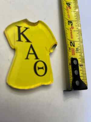 Kappa Alpha Theta T Shirt Refrigerator Fridge Magnet, NOS, RETRO, RETIRED