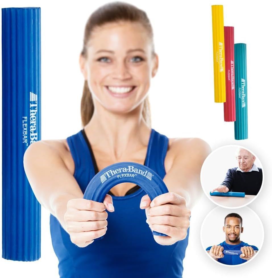 Theraband Flexbar Handtrainer | Unterarmtrainer Für Rehabilitation & Griffkraft