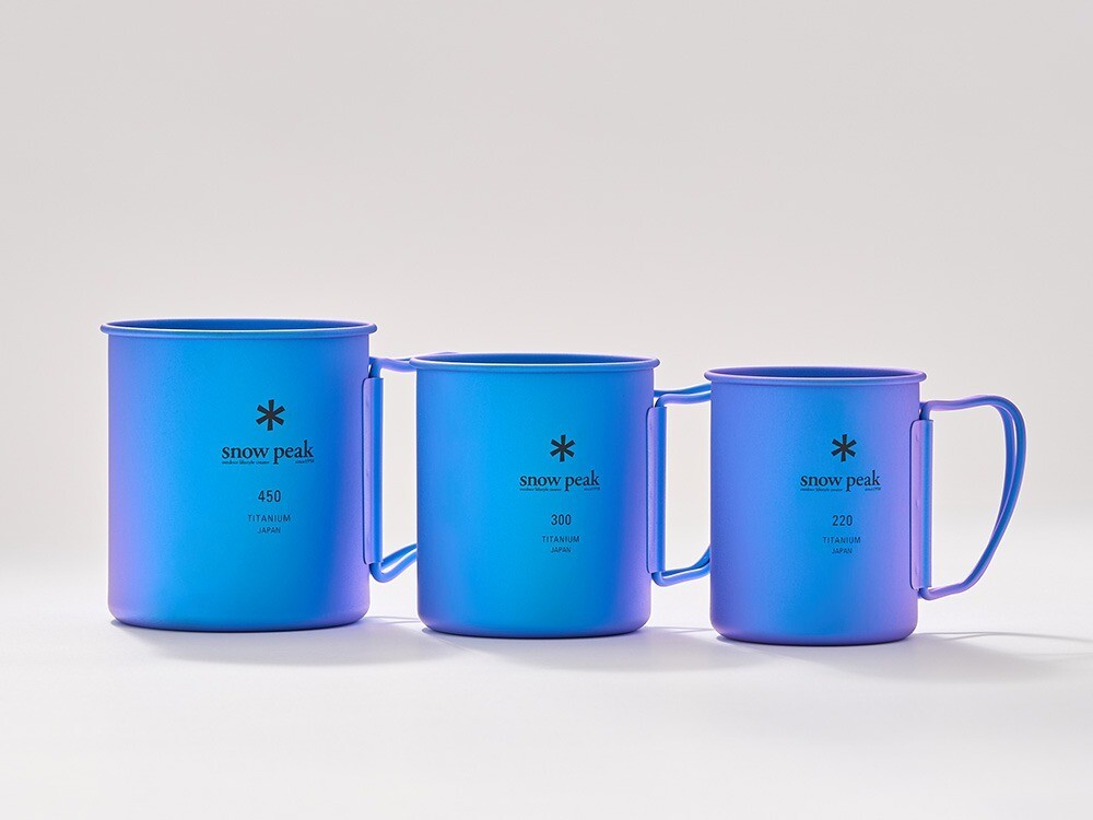 SNOW PEAK Titanium Single Mug 3 Sizes 220/300/450 Limited SNOW PEAK Titanium Single Mug 3 Sizes 220/300/450 Limited