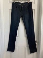 Prana Women’s Jeans Size 4 Blue  Dark Wash Skinny Jeans Low Rise