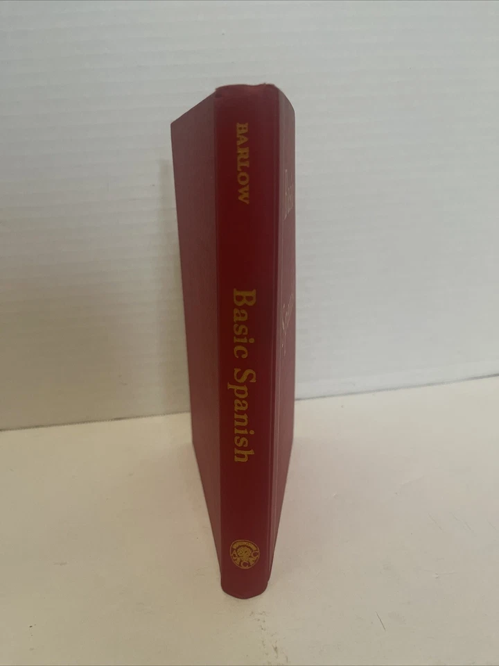 Vintage 1939 Basic Spanish Hardcover Joseph W. Barlow 1st Edition Printing - Image 2 of 4
