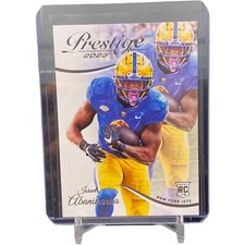 Israel Abanikanda Rookie RC 2023 Panini Prestige Football Card #341 W/ Top