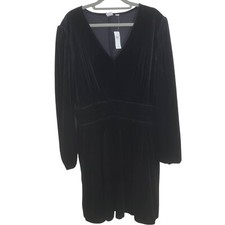 NWT GAP Velour Smocked Mini Dress Size XL Boho Whimsigoth Velvet Party Evening