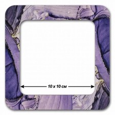 Wooden embroidery frame on magnets Magnetic embroidery frame 10x10cm 4"x4"