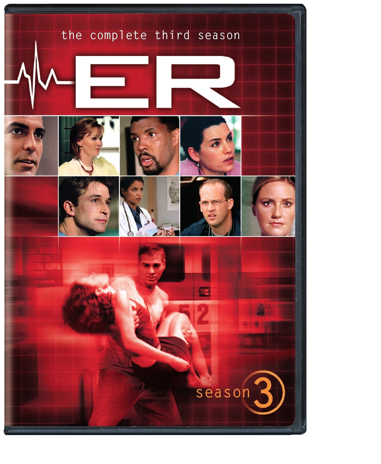ER: Season 3 (DVD) Anthony Edwards George Clooney Sherry Stringfield Noah Wyle