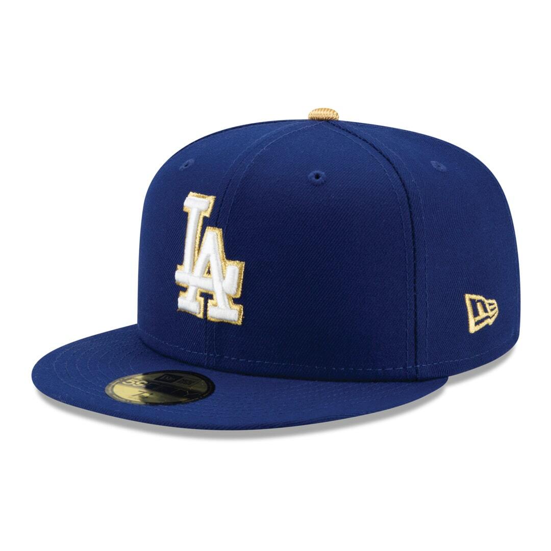 記念グッズ Dodgers Champions Fitted Cap 7 5/8 Los Angeles Dodgers World Series Champions Blackout 59FIFTY