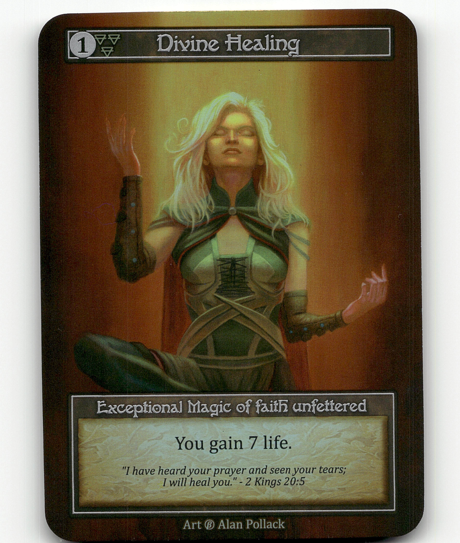 Sorcery: Contested Realm Divine Healing (Foil) - Beta | eBay