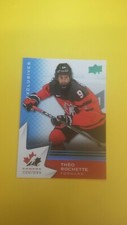 2020-21 Upper Deck Canada Juniors BLUE EXCLUSIVES Theo Rochette #2 Quebec Chicou