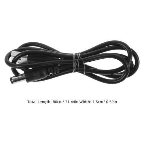 USB to DC 5V 1A Power Cord DC Jack Charging Cable Replacement Power Cord Smart - 第 3/12 張圖片