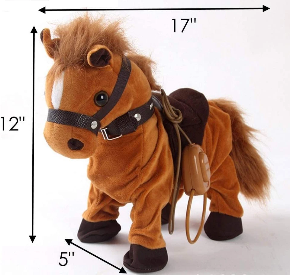 Juguetes Para Niños Niñas Caballos 1-2-3-4-5 Años Canta Baila Camina Pony Mascot - Image 3 of 4