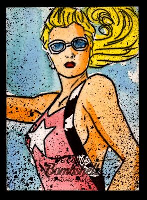 2019 DC Comics Bombshells III Artist Jeffrey Benitez Sketch Card Cryptozoic