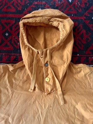 Vintage 40s Swedish Military Garment Dyed Winter Snow Smock Örebro 