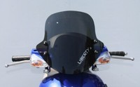 Windschutzscheibe Faco GetöNt' Dunkelheit + Erweiterung FüR Piaggio /