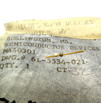 5x HF-Kapazitätsdiode MA40301 / MA 40301 Diode von Microwave Associates